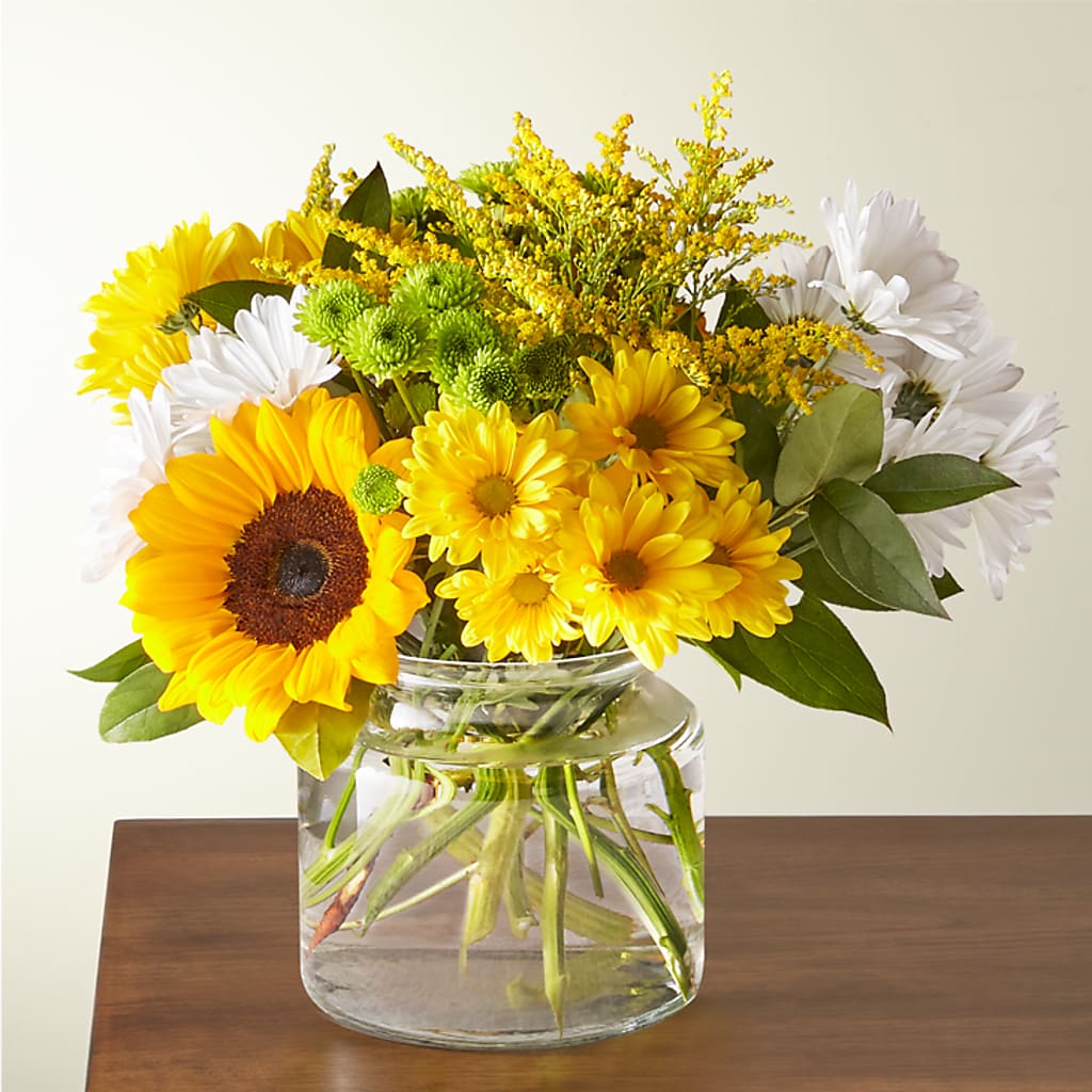 Hello Sunshine Bouquet – Blossom And Brew Co, Menasha WI