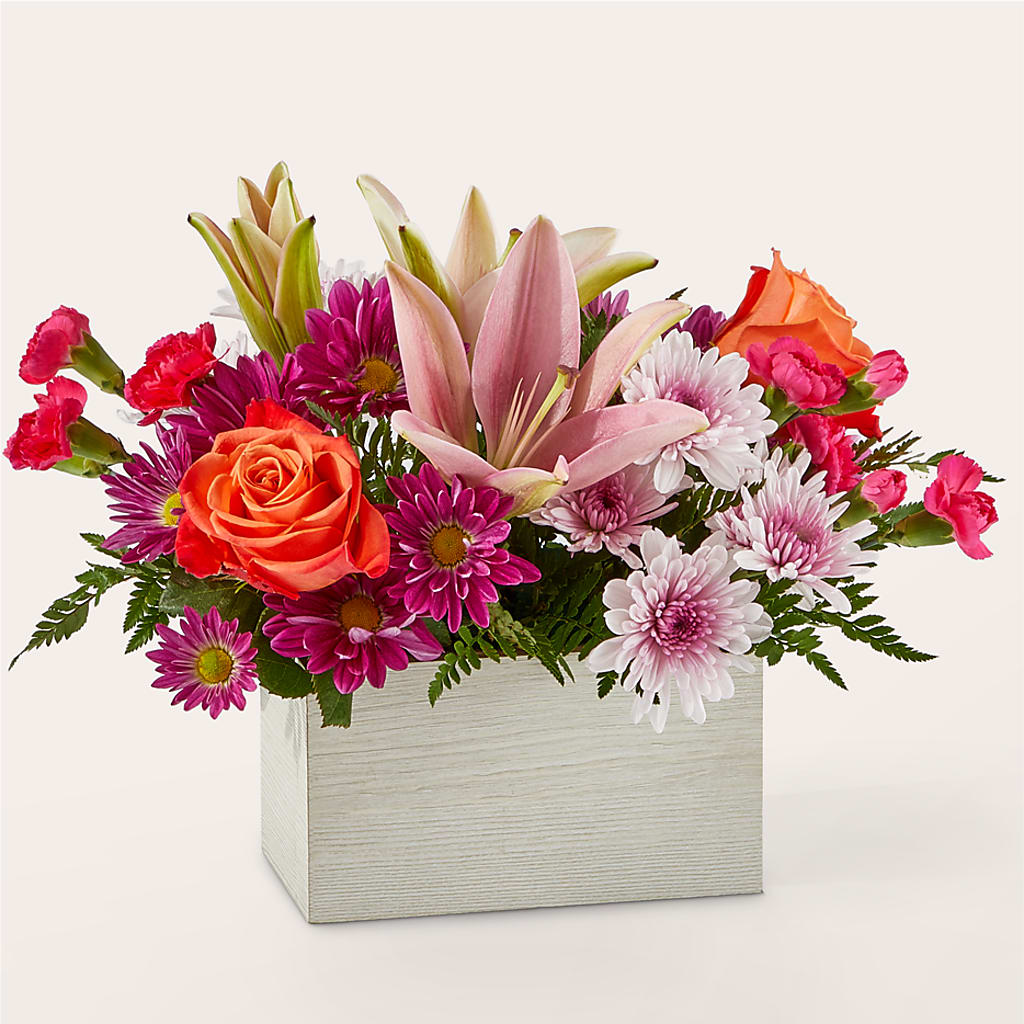 Light of My Life Box Bouquet – Blossom And Brew Co, Menasha WI