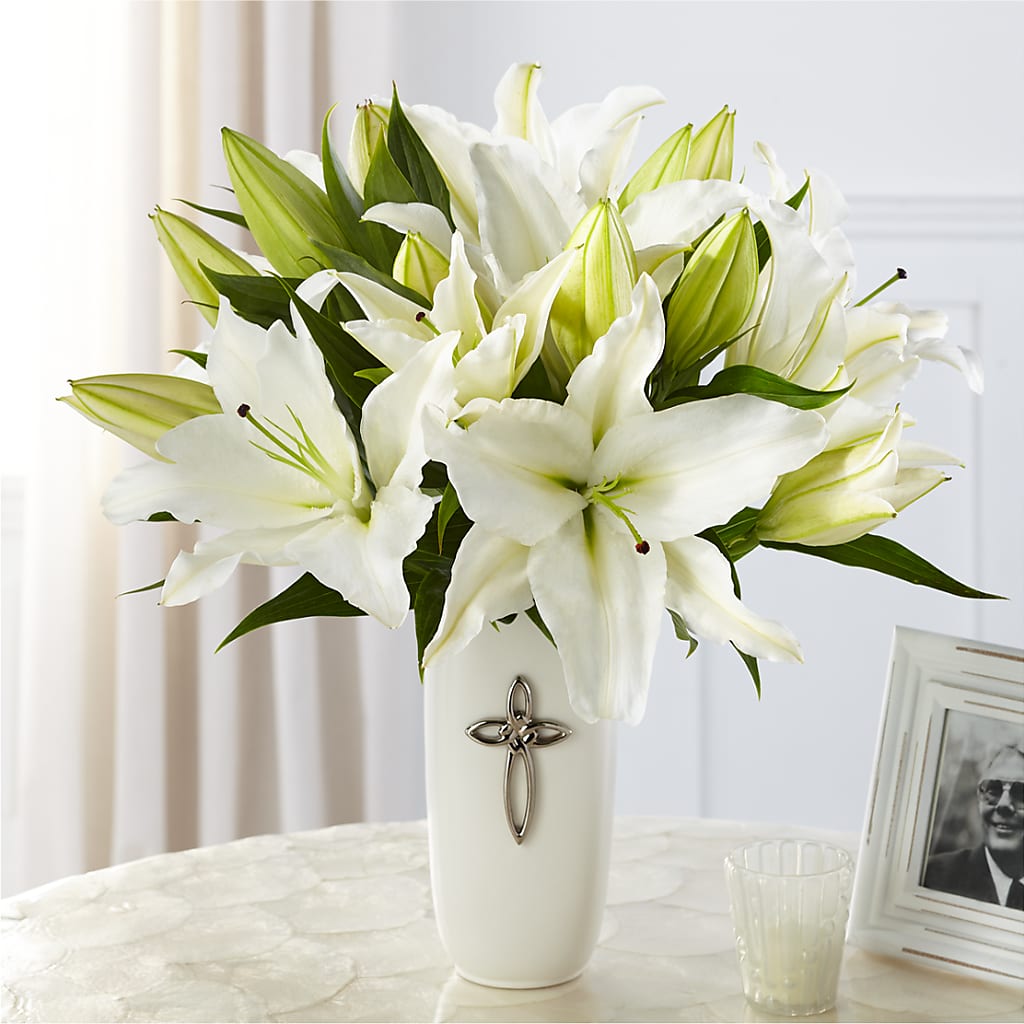 Faithful Blessings Bouquet – Blossom And Brew Co, Menasha WI