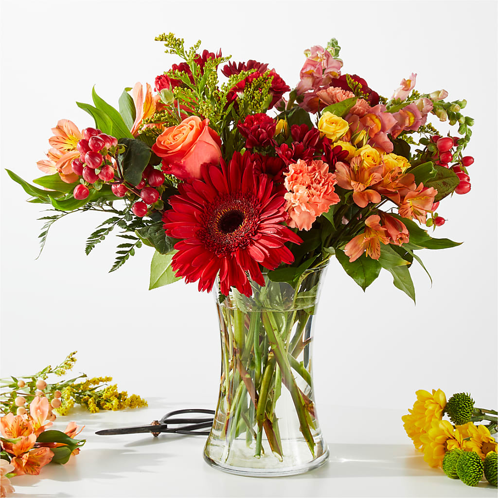 Fall Delight – A Florist Original – Blossom And Brew Co, Menasha WI