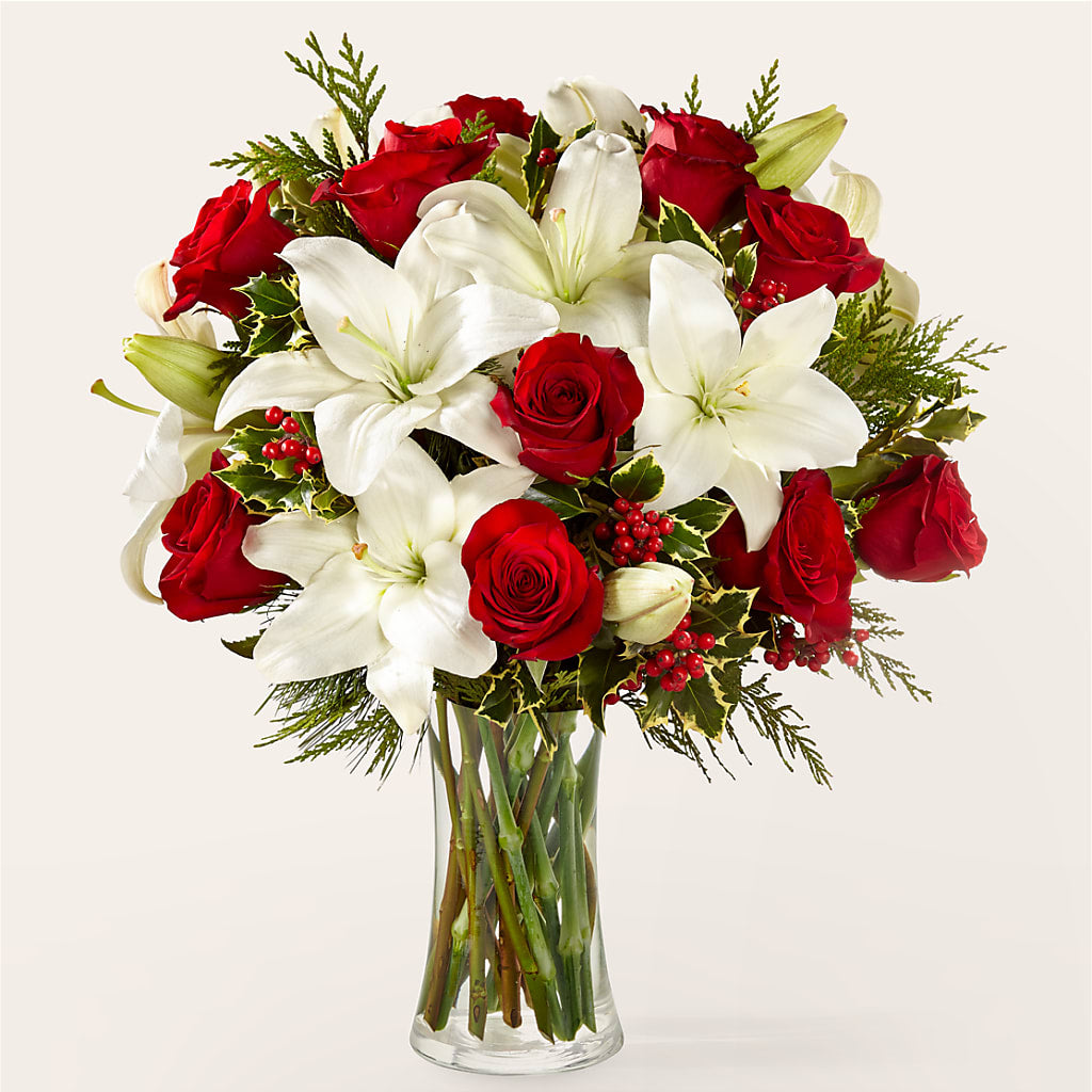 Sparkling Snowflakes Bouquet – Blossom And Brew Co, Menasha WI