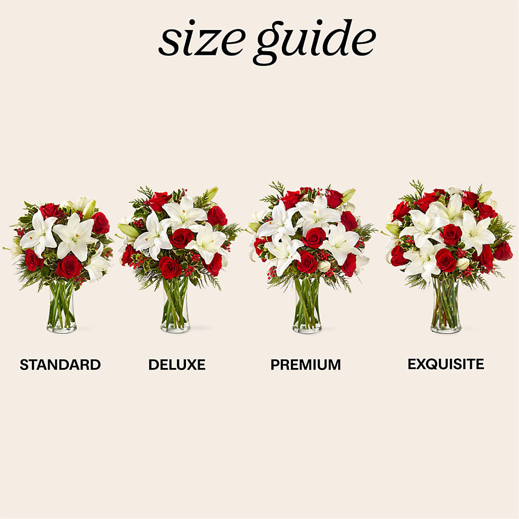 Sparkling Snowflakes Bouquet – Blossom And Brew Co, Menasha WI