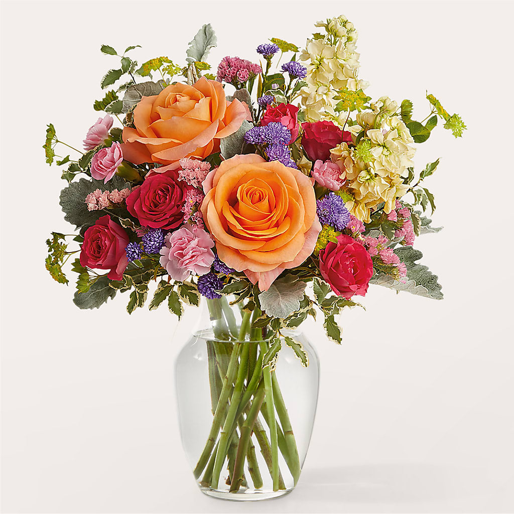Tangerine Tango Bouquet – Blossom And Brew Co, Menasha WI