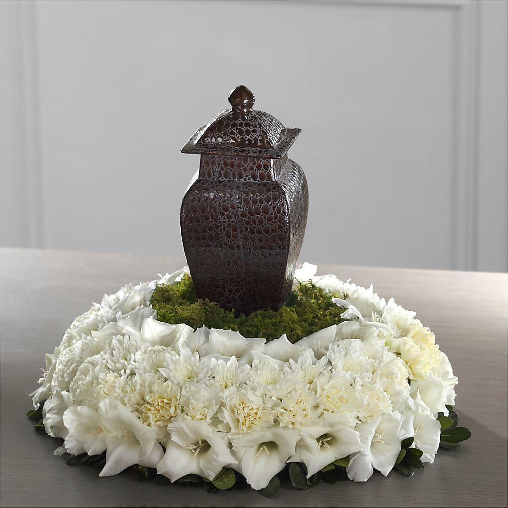 Encircling Grace Arrangement – Blossom And Brew Co, Menasha WI