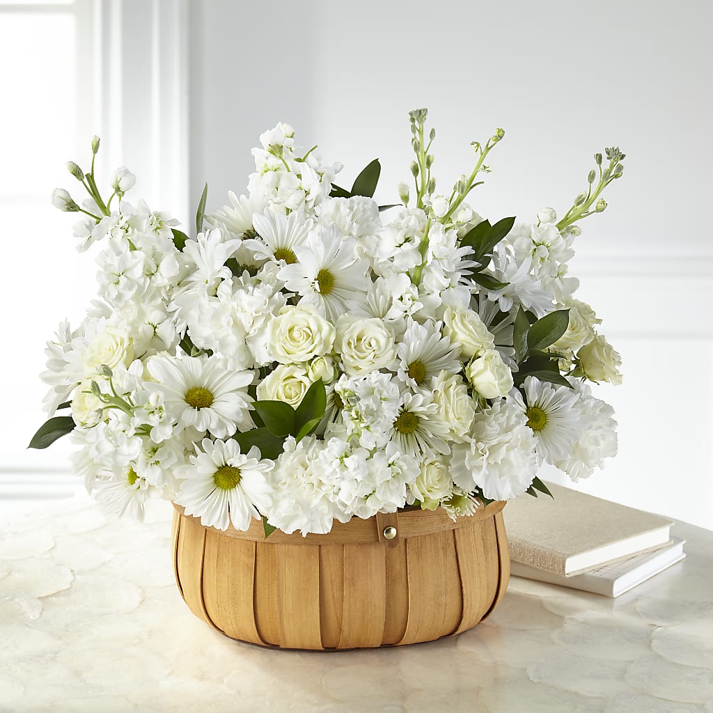 Graceful Garden Basket – Blossom And Brew Co, Menasha WI