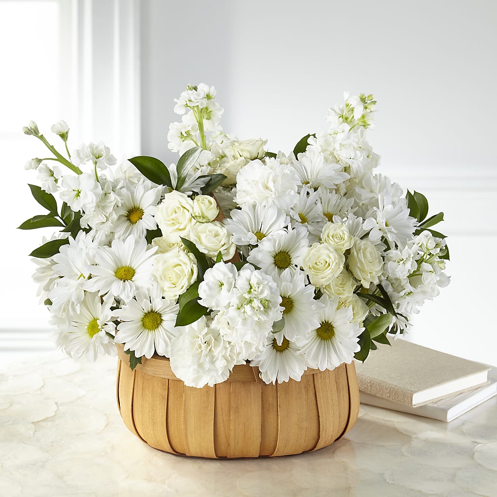 Graceful Garden Basket – Blossom And Brew Co, Menasha WI