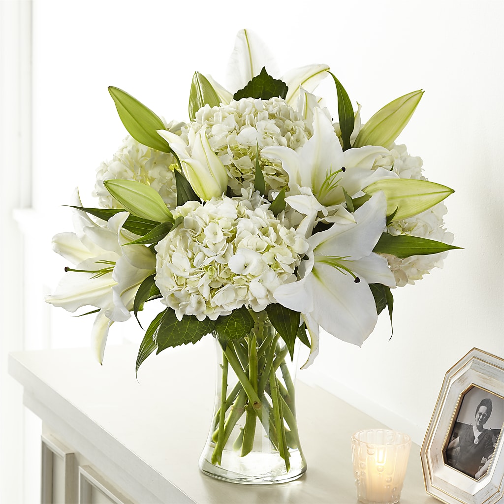 Compassionate Lily Bouquet – Blossom And Brew Co, Menasha WI