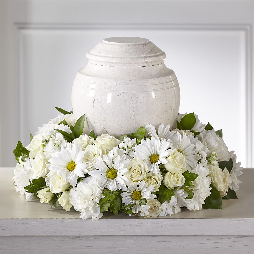 Ivory Gardens Cremation Adornment – Blossom And Brew Co, Menasha WI