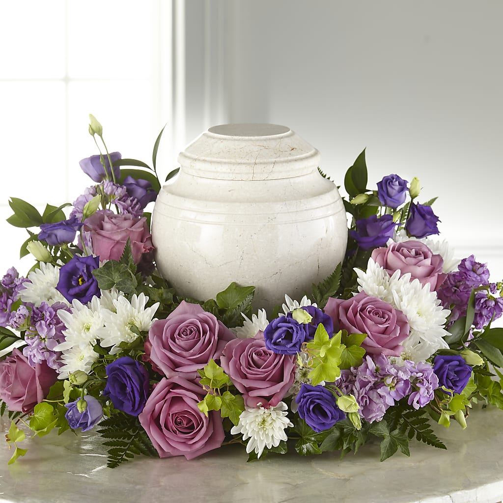 Blooming Sympathy Cremation Adornment – Blossom And Brew Co, Menasha WI