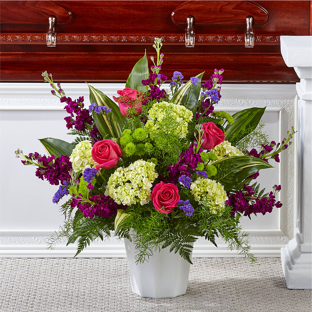 Beautiful Horizons Floor Basket – Blossom And Brew Co, Menasha WI