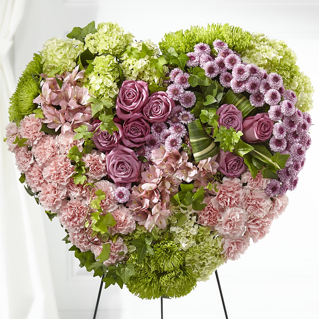 Heartwarming Standing Heart – Blossom And Brew Co, Menasha WI
