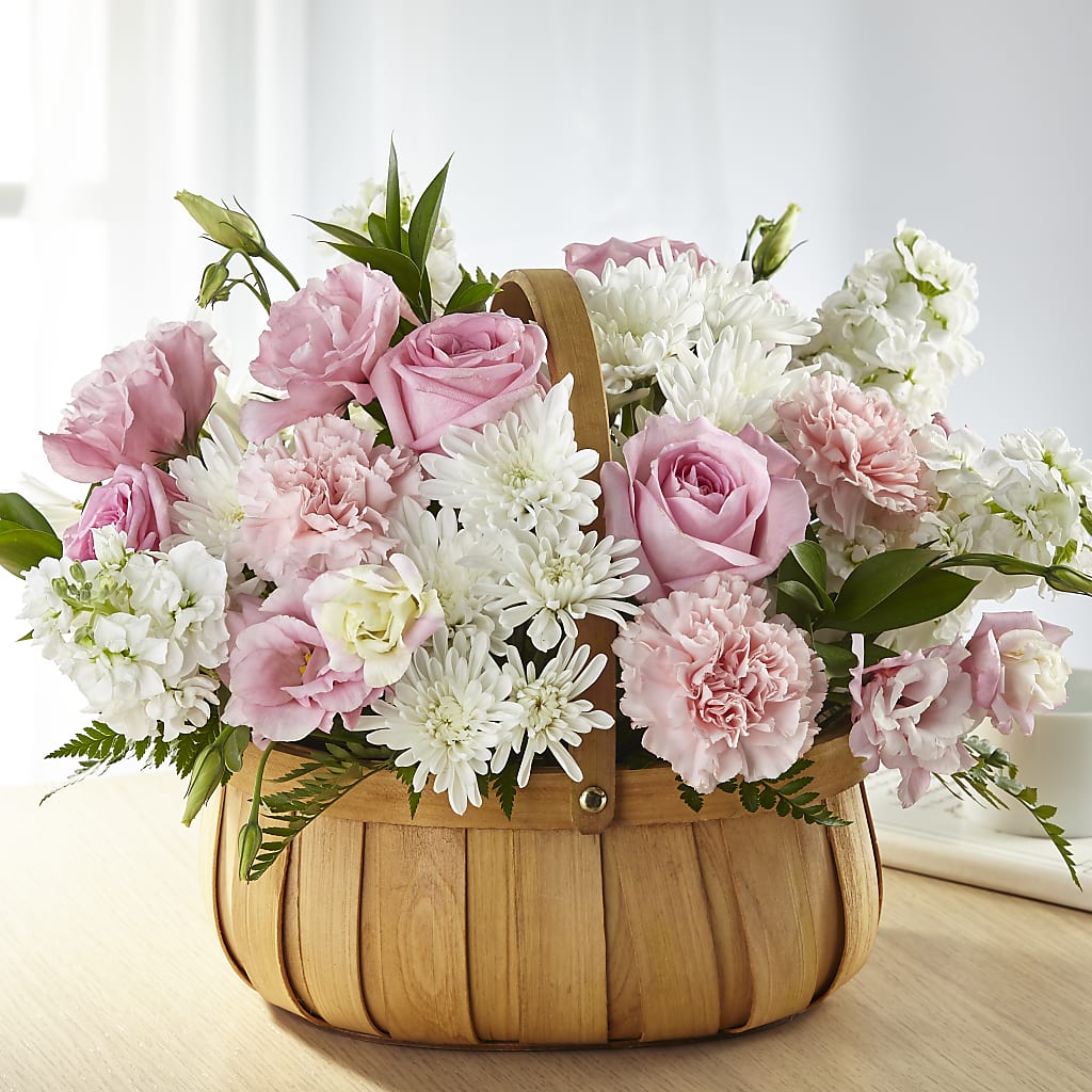Always Graceful Basket – Blossom And Brew Co, Menasha WI