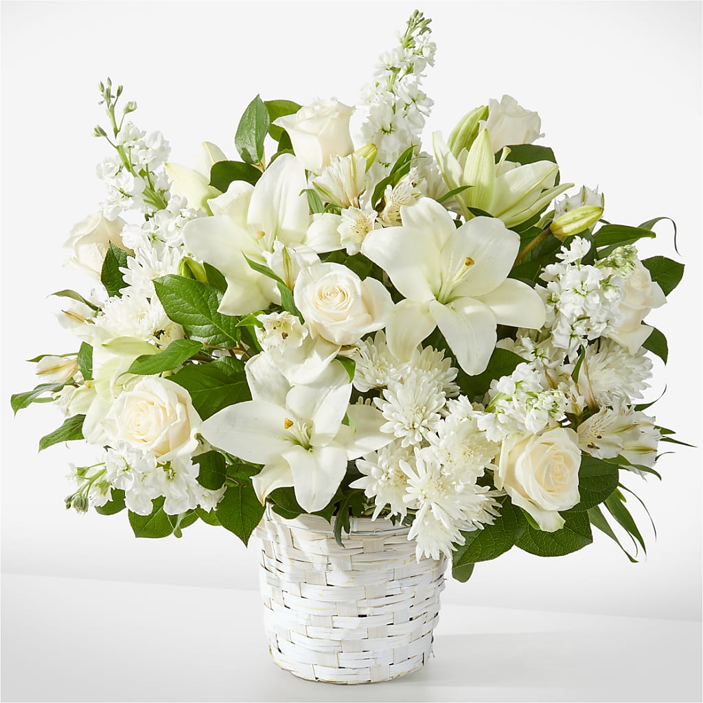 Peaceful Reflections Arrangement – Blossom And Brew Co, Menasha WI
