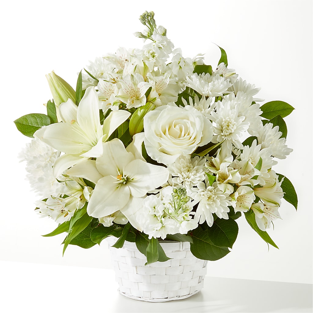 Peaceful Reflections Arrangement – Blossom And Brew Co, Menasha WI