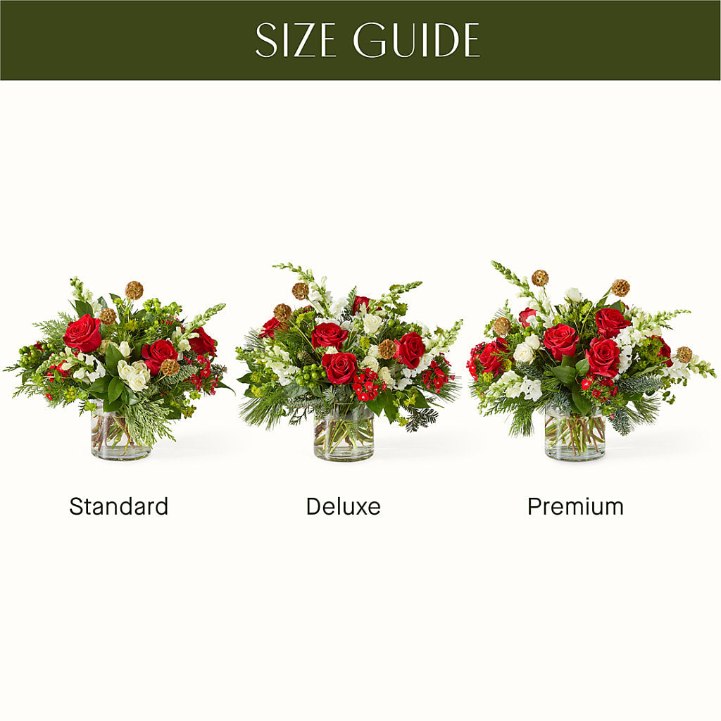 Deck the Halls Bouquet – Blossom And Brew Co, Menasha WI