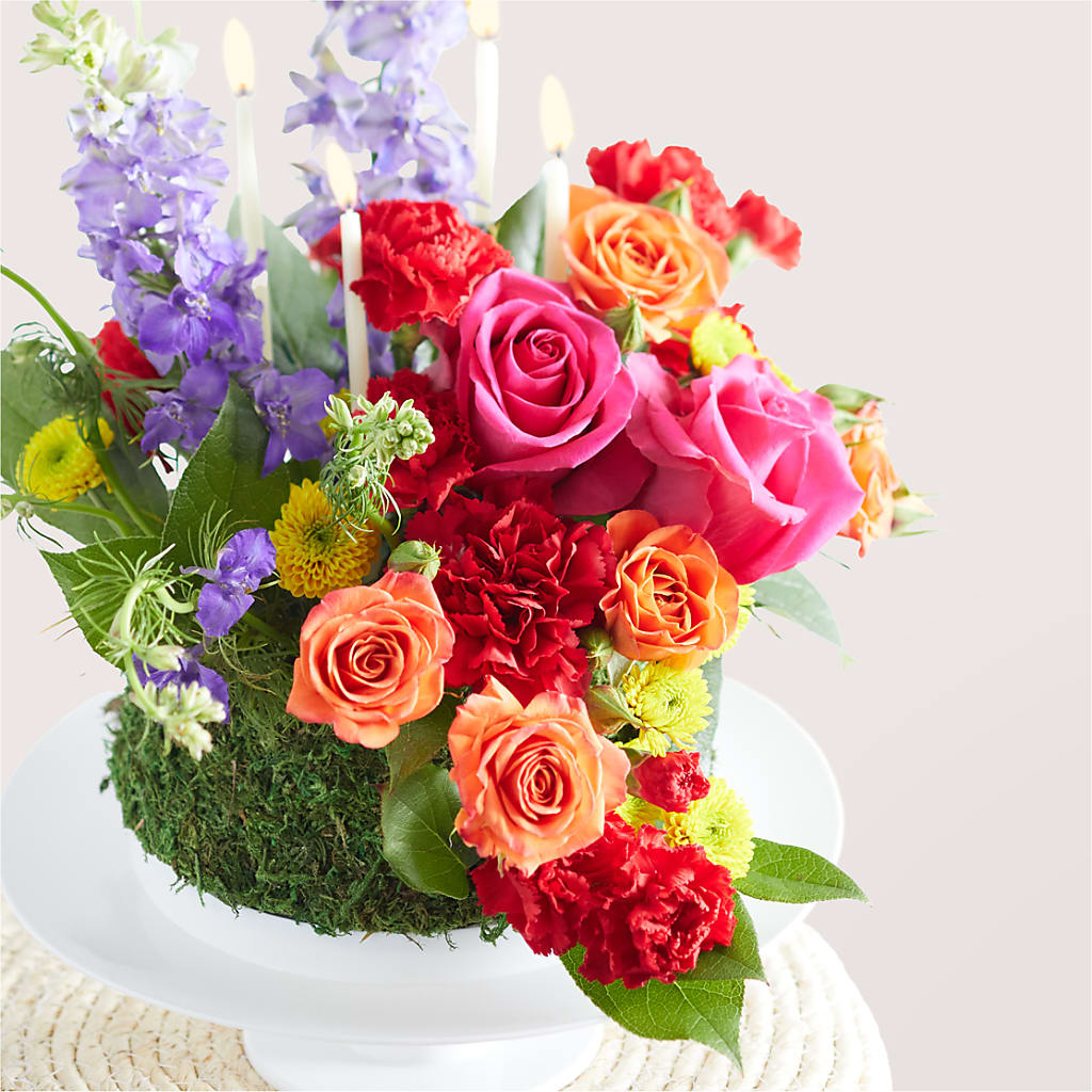 Best Year Yet Floral Cake – Blossom And Brew Co, Menasha WI