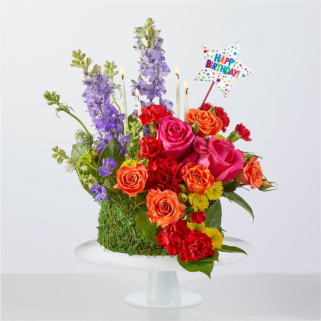 Best Year Yet Floral Cake – Blossom And Brew Co, Menasha WI