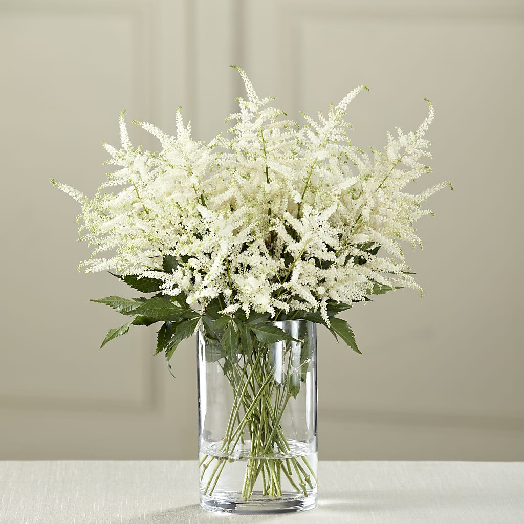 White Astilbe Bouquet – Blossom And Brew Co, Menasha WI