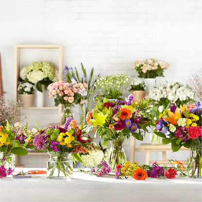 Bold & Bright – A Florist Original –  Blossom And Brew Co, Menasha WI