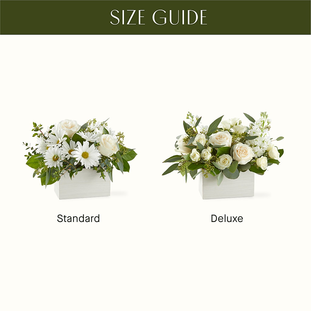 Fresh Linen Box Bouquet –  Blossom And Brew Co, Menasha WI