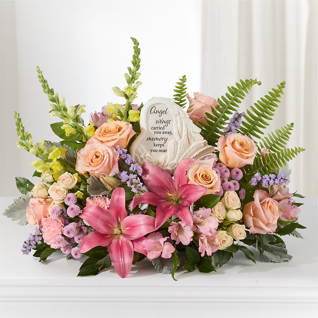 Gentle Light Arrangement –  Blossom And Brew Co, Menasha WI