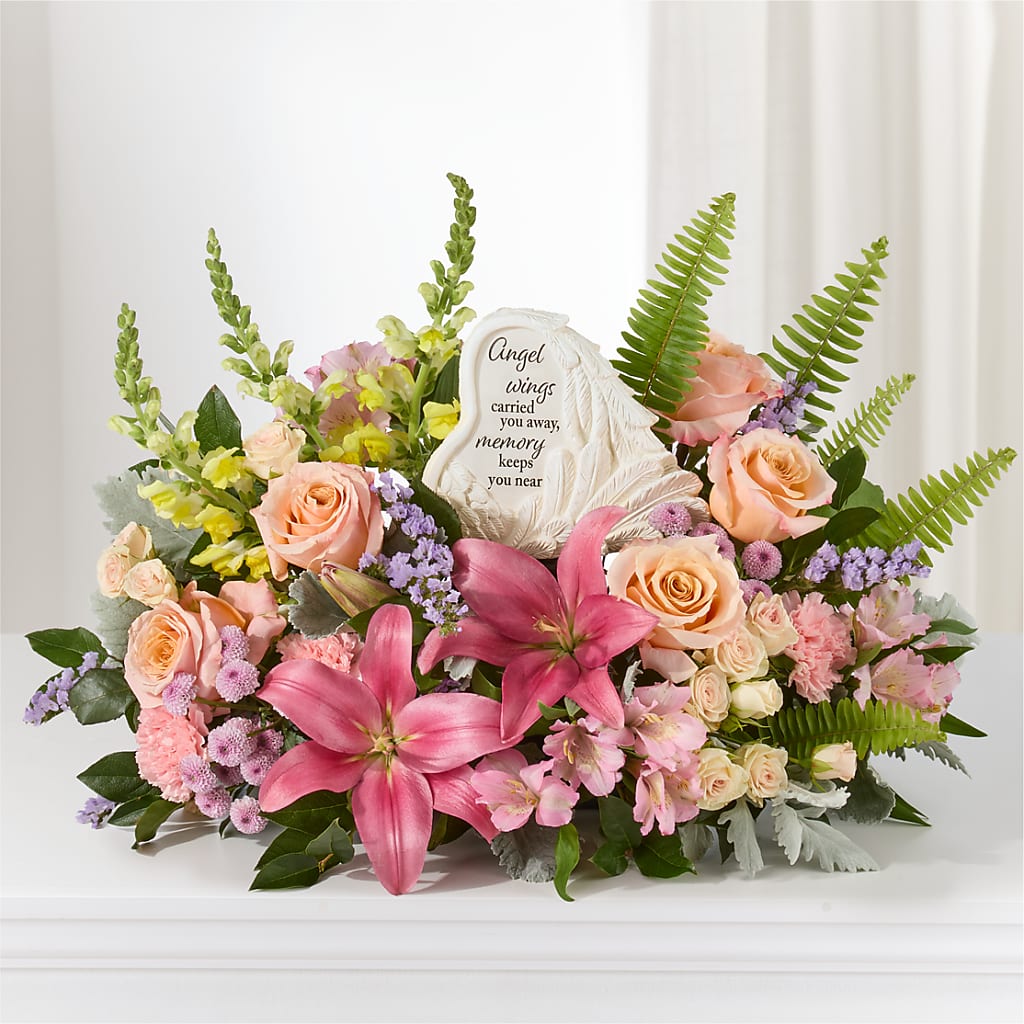 Gentle Light Arrangement –  Blossom And Brew Co, Menasha WI