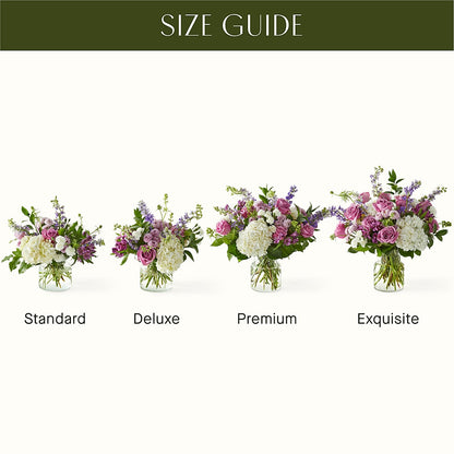 Violet Caress Bouquet –  Blossom And Brew Co, Menasha WI