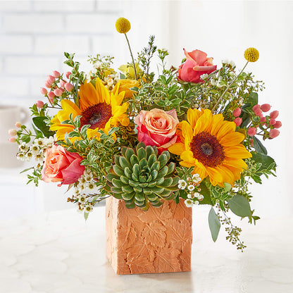 Sunflower Season Bouquet –  Blossom And Brew Co, Menasha WI