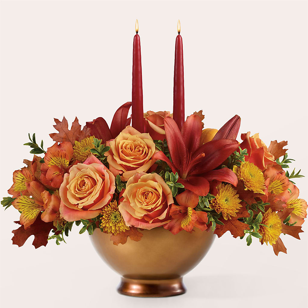 Harvest Table Centerpiece –  Blossom And Brew Co, Menasha WI