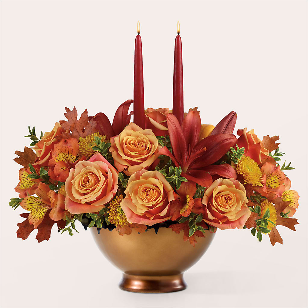 Harvest Table Centerpiece –  Blossom And Brew Co, Menasha WI