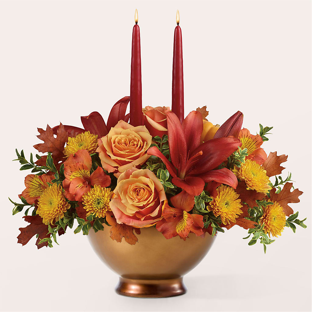 Harvest Table Centerpiece –  Blossom And Brew Co, Menasha WI