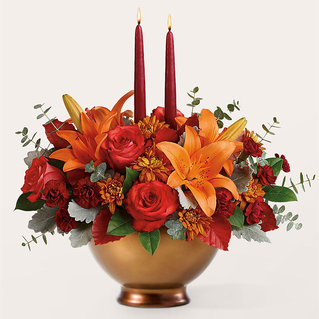 Fruits of Fall Centerpiece –  Blossom And Brew Co, Menasha WI