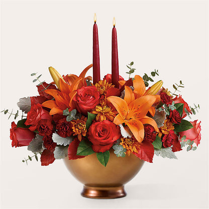 Fruits of Fall Centerpiece –  Blossom And Brew Co, Menasha WI