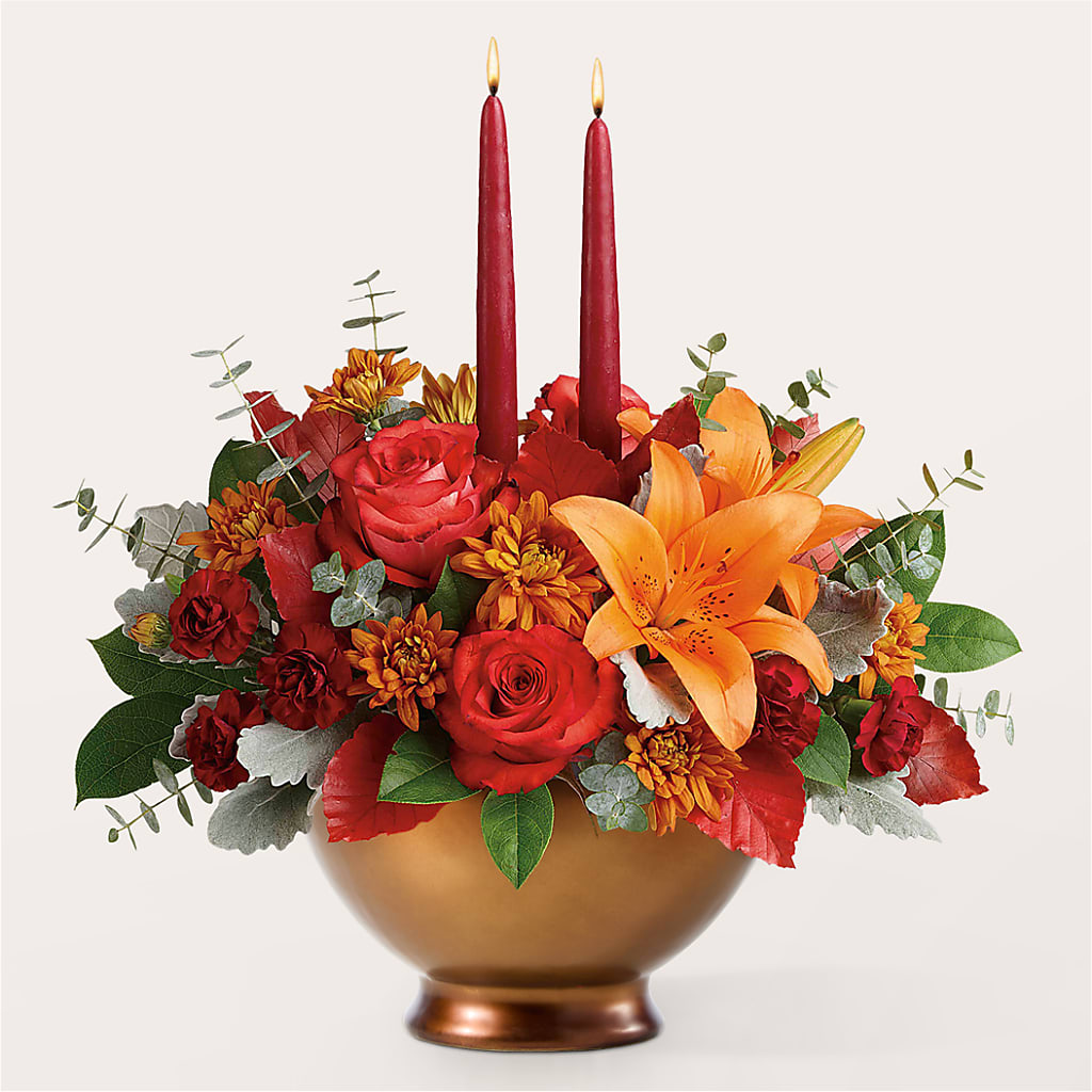 Fruits of Fall Centerpiece –  Blossom And Brew Co, Menasha WI