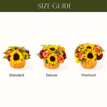 Golden Gourd Pumpkin Bouquet –  Blossom And Brew Co, Menasha WI