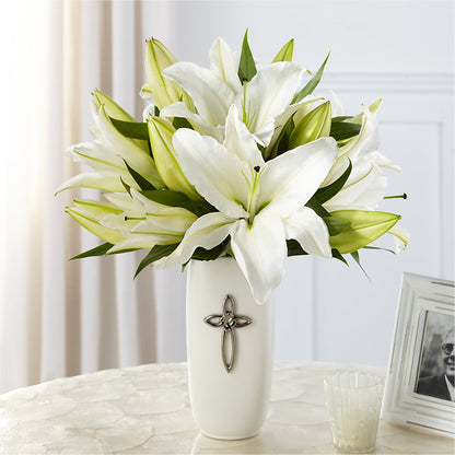 Faithful Blessings Bouquet –  Blossom And Brew Co, Menasha WI