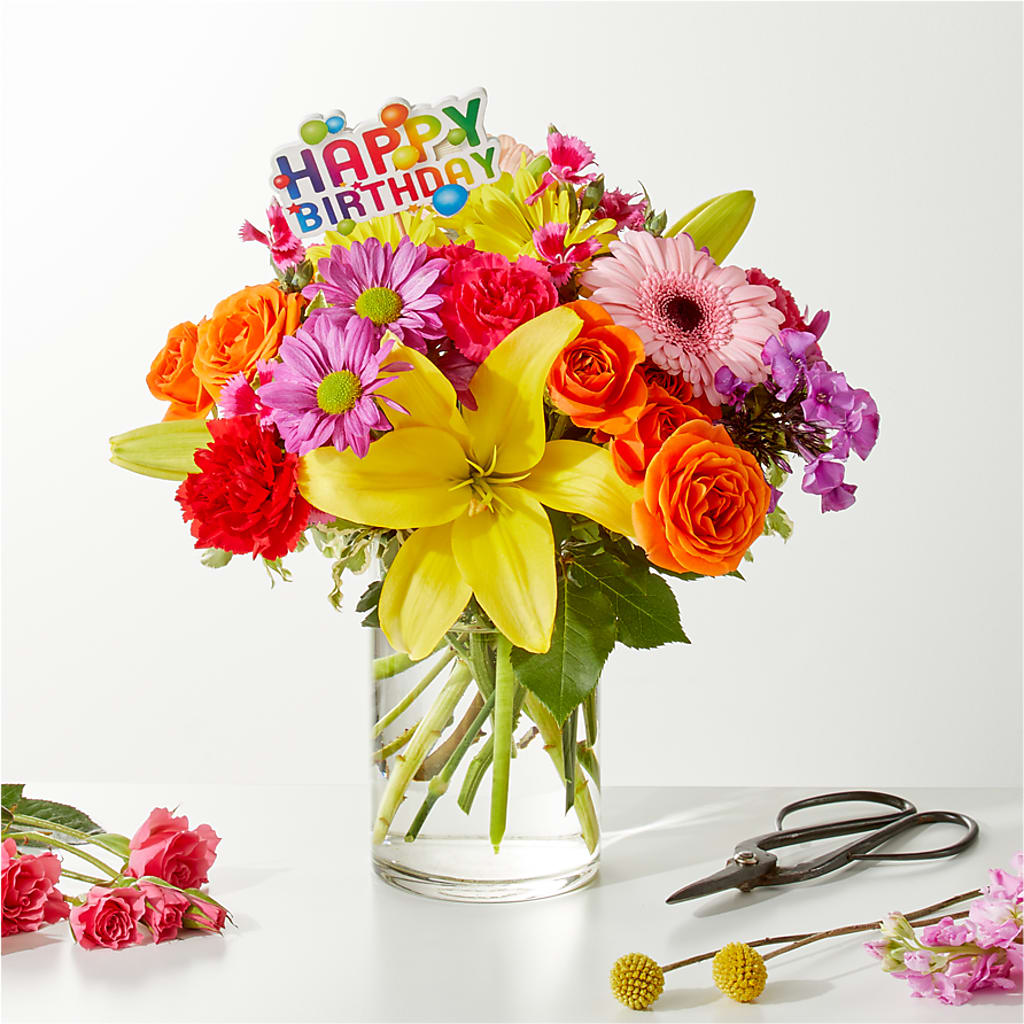 Cue the Confetti - A Florist Original –  Blossom And Brew Co, Menasha WI