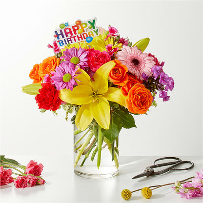 Cue the Confetti - A Florist Original –  Blossom And Brew Co, Menasha WI
