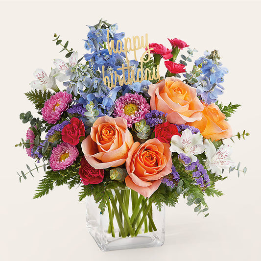 Birthday Bash Bouquet –  Blossom And Brew Co, Menasha WI