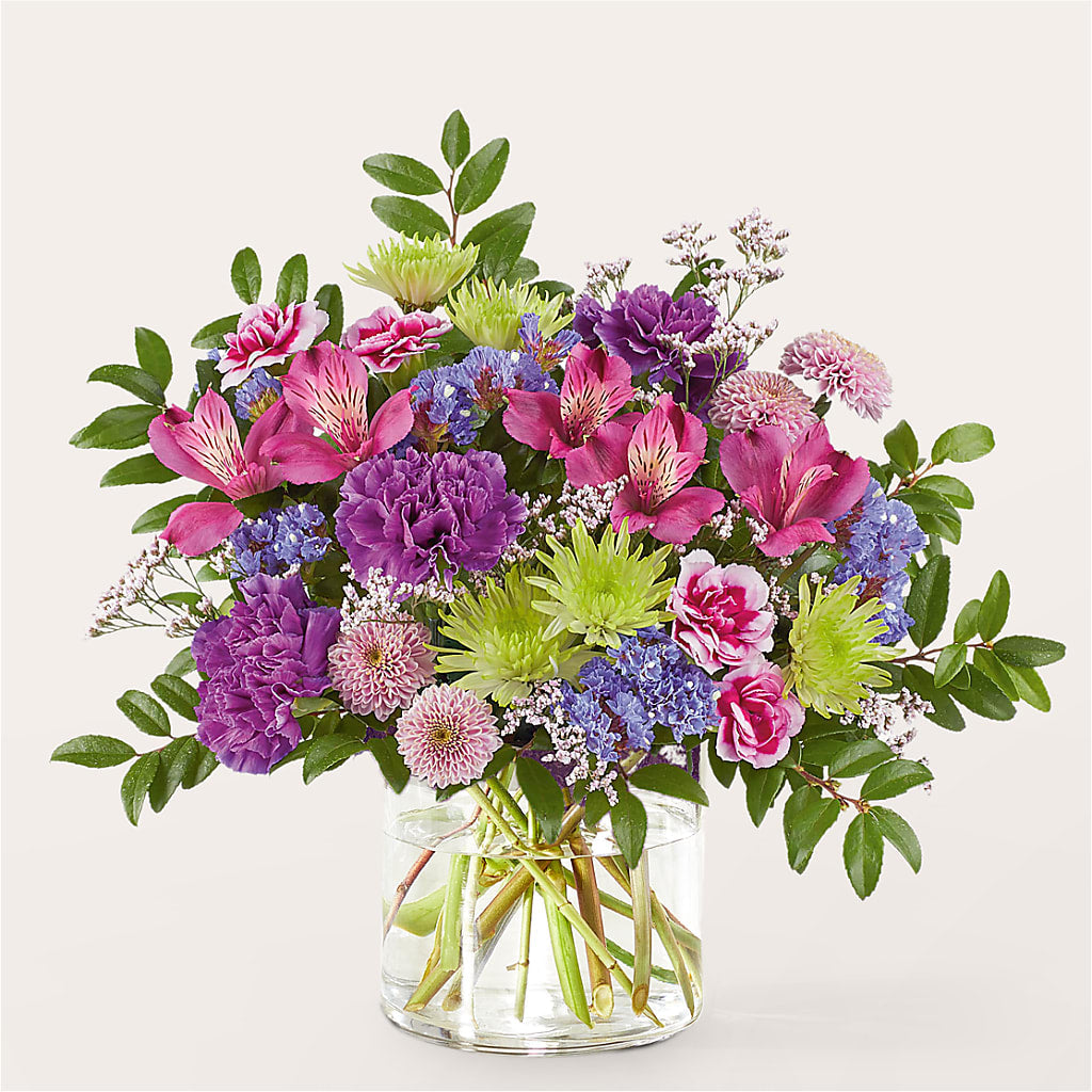 Glass Half Full Bouquet –  Blossom And Brew Co, Menasha WI