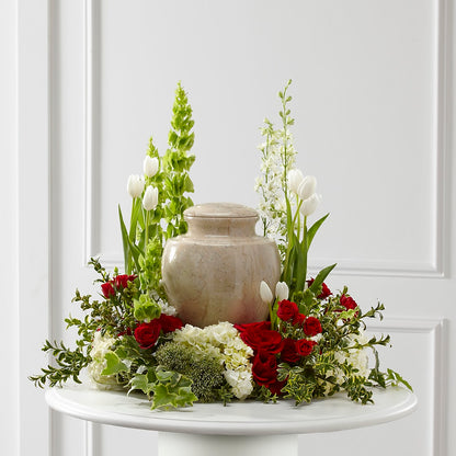 Tears of Comfort Arrangement –  Blossom And Brew Co, Menasha WI