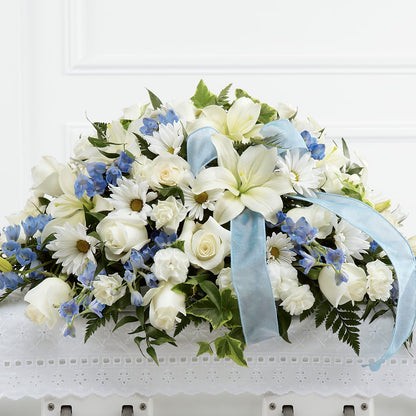 Tender Treasure Casket Spray –  Blossom And Brew Co, Menasha WI