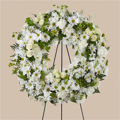Faithful Wishes Wreath –  Blossom And Brew Co, Menasha WI
