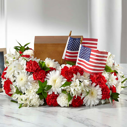 Spirit of Patriotism Cremation Adornment –  Blossom And Brew Co, Menasha WI