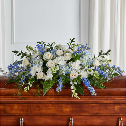 Timeless Essence Casket Spray –  Blossom And Brew Co, Menasha WI