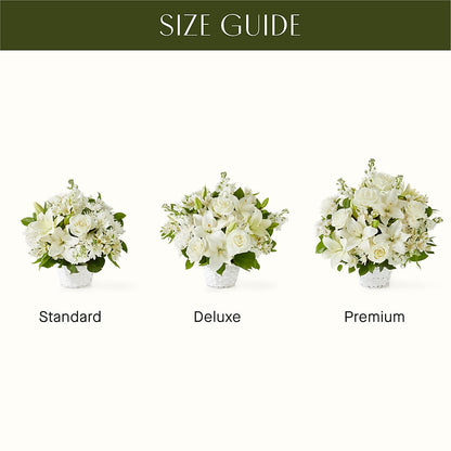 Peaceful Reflections Arrangement –  Blossom And Brew Co, Menasha WI