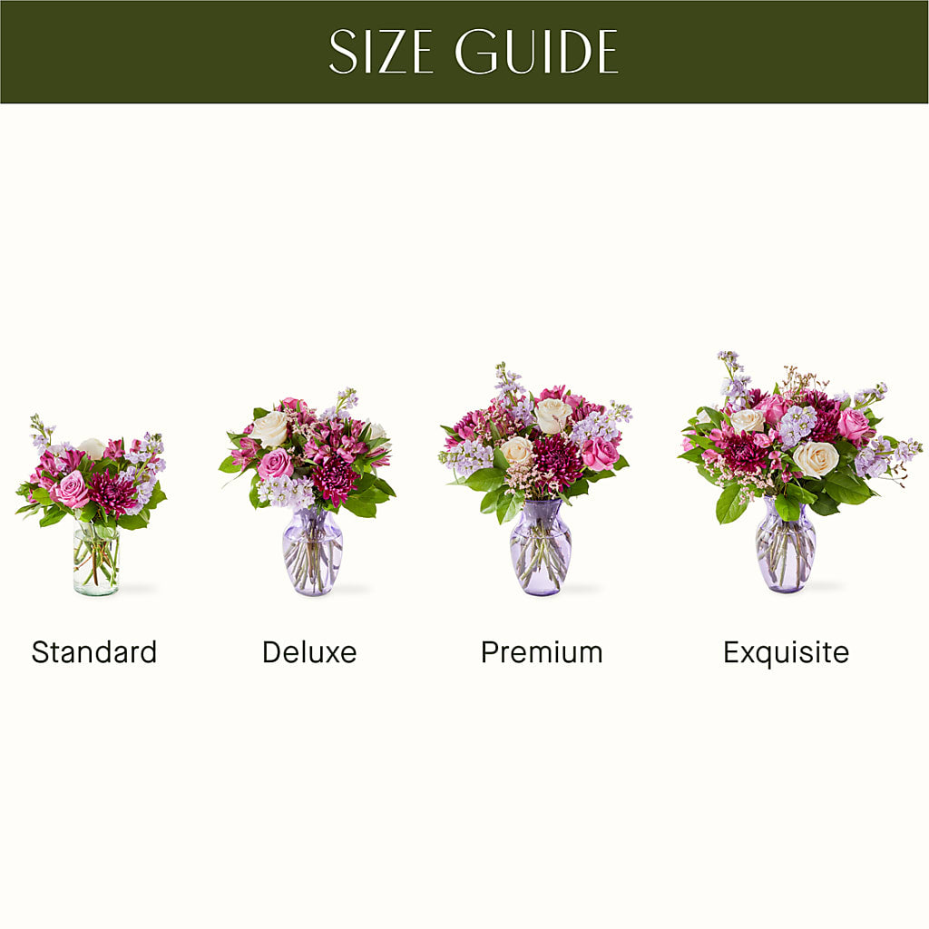 Amethyst Dreams Bouquet –  Blossom And Brew Co, Menasha WI