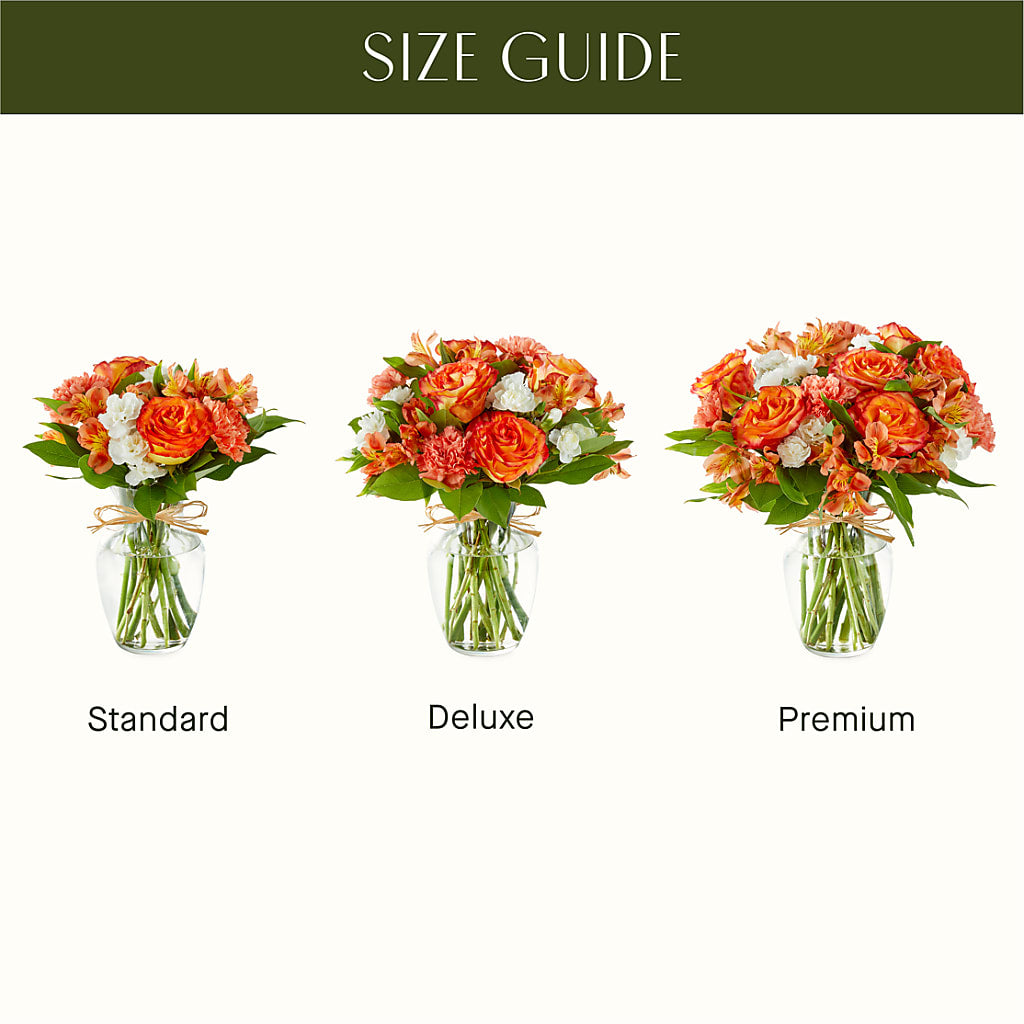 Apricot Glow Bouquet –  Blossom And Brew Co, Menasha WI