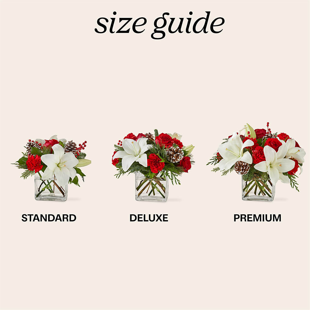 Glistening Icicles Bouquet –  Blossom And Brew Co, Menasha WI