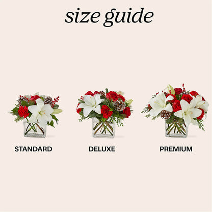 Glistening Icicles Bouquet –  Blossom And Brew Co, Menasha WI